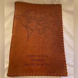 Earthbound Trading Co. Leather Map Journal